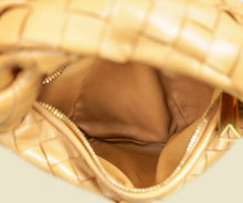 Bottega Veneta Camel Intrecciato Nappa Jodie Mini Bag