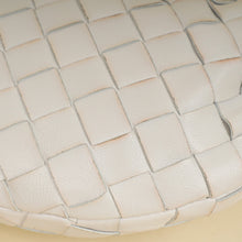 Bottega Veneta White Intrecciato Mini Jodie Bag