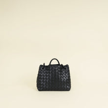 Bottega Veneta Black Intrecciato Andiamo Small Tote Bag