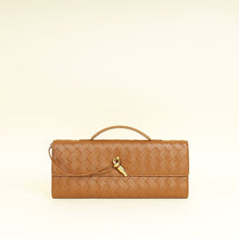 Bottega Veneta Brown Andiamo Clutch