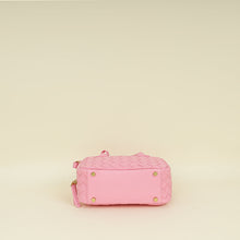Bottega Veneta Pink Intrecciato Small Getaway Top-Handle Bag