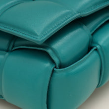 Bottega Veneta Teal Padded Cassette Bag