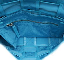 Bottega Veneta Pool Paper Intreccio Cassette Small Crossbody Bag