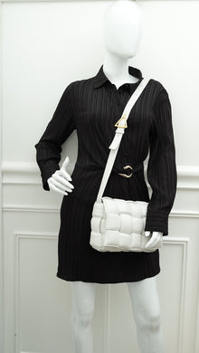 Bottega Veneta Chalk Padded Cassette Medium Bag