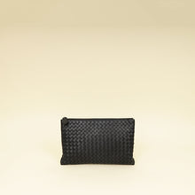 Bottega Veneta Black Intrecciato Pouch