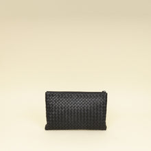 Bottega Veneta Black Intrecciato Pouch