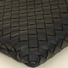 Bottega Veneta Black Intrecciato Pouch