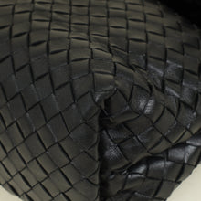 Bottega Veneta Black Intrecciato "The Fold" Crossbody Bag