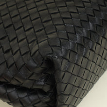 Bottega Veneta Black Intrecciato "The Fold" Crossbody Bag