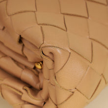 Bottega Veneta Nude Intrecciato Nappa Mini Pouch