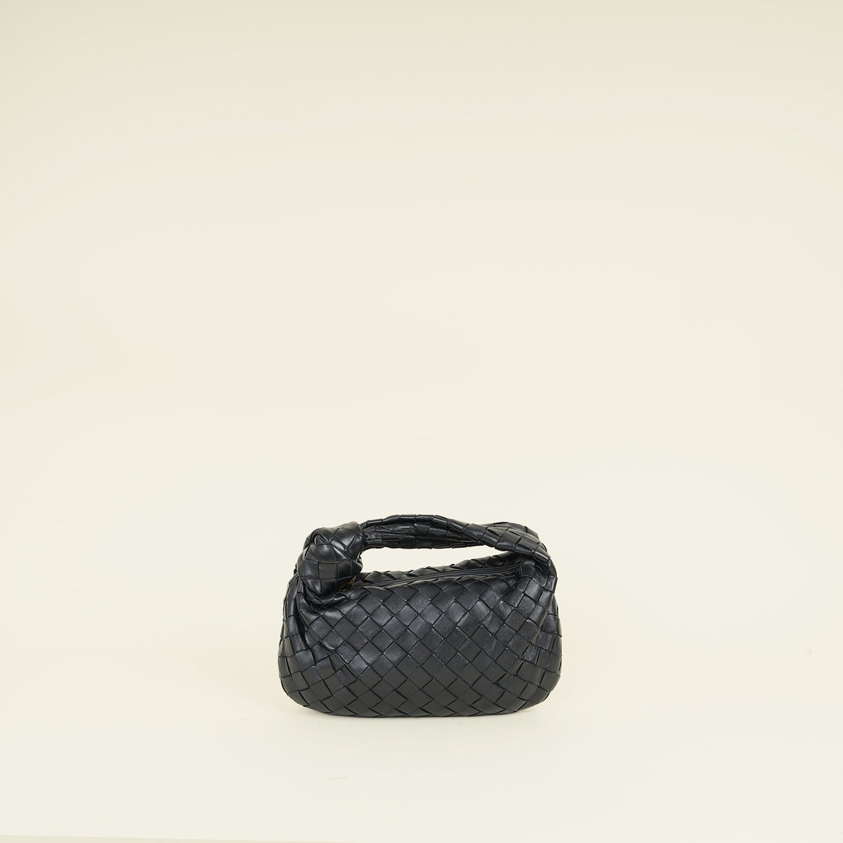 Bottega Veneta Black Intrecciato Nappa Jodie Mini Bag