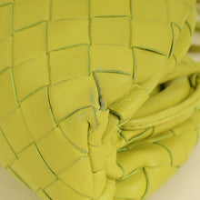 Bottega Veneta Lime Green Intrecciato Mini Pouch