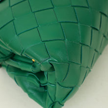 Bottega Veneta Green Intrecciato Leather Mini Pouch Bag