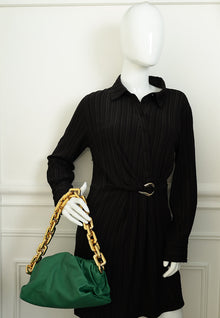 Bottega Veneta Racing Green The Pouch Chain