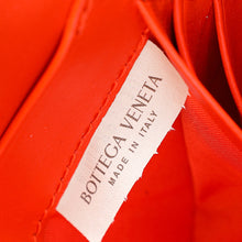 Bottega Veneta Orange Red Intrecciato Nappa Andiamo Clutch