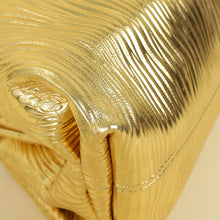 Bottega Veneta Metallic Gold Bark The Pouch