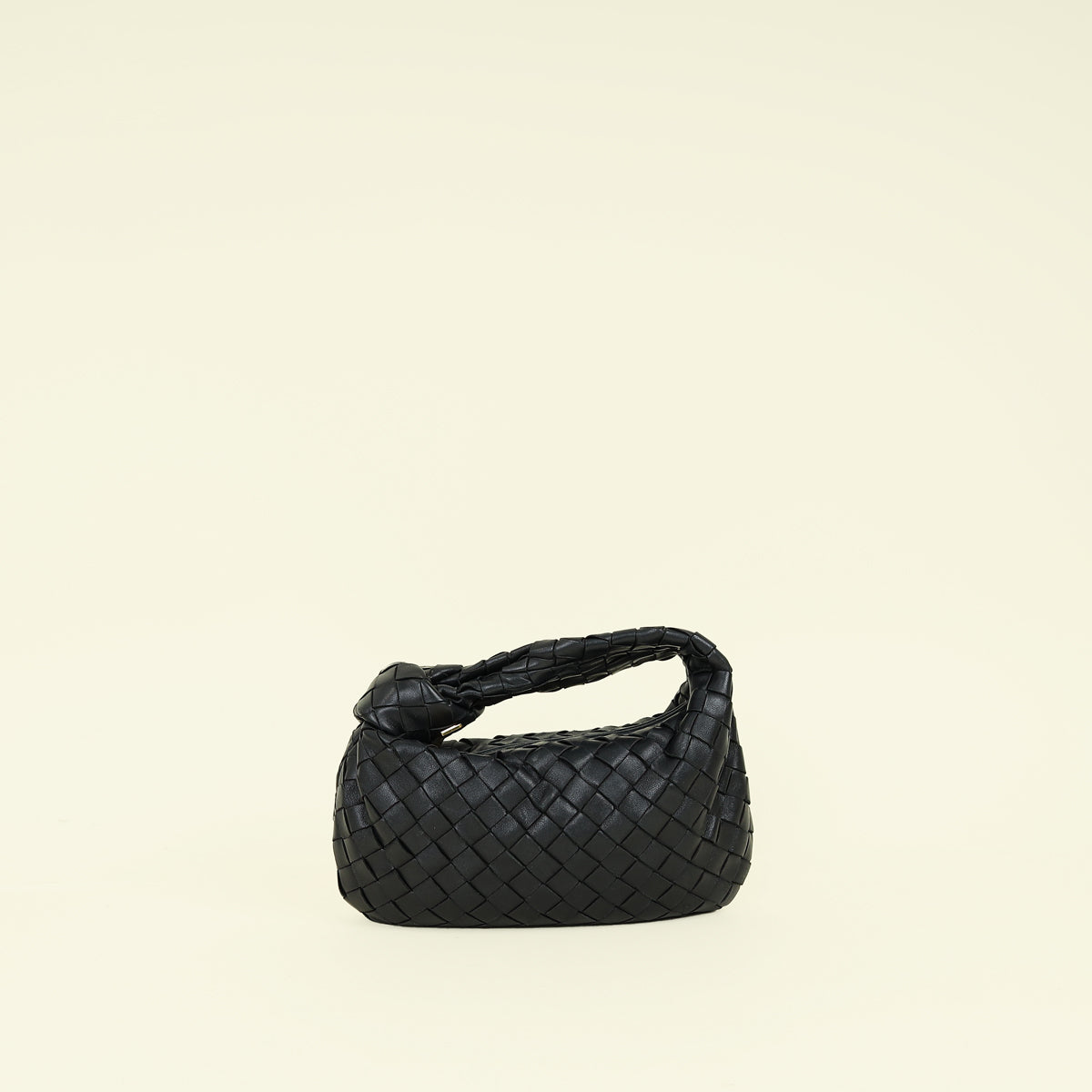 Bottega Veneta Black Intrecciato Nappa Jodie Mini Bag