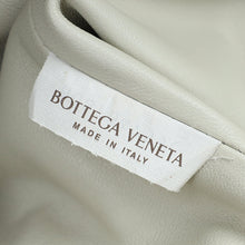 Bottega Veneta Plaster White Intrecciato The Pouch Clutch Bag