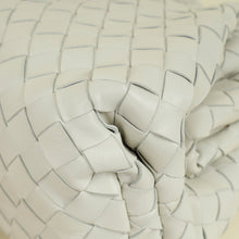 Bottega Veneta Plaster White Intrecciato The Pouch Clutch Bag