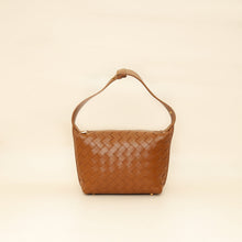 Bottega Veneta Brown Intrecciato Nappa Mini Wallace Bag