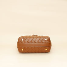 Bottega Veneta Brown Intrecciato Nappa Mini Wallace Bag