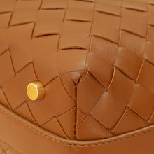 Bottega Veneta Brown Intrecciato Nappa Mini Wallace Bag