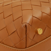 Bottega Veneta Brown Intrecciato Nappa Mini Wallace Bag