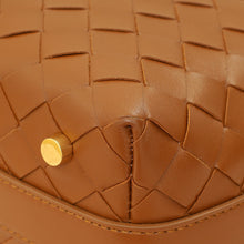 Bottega Veneta Brown Intrecciato Nappa Mini Wallace Bag