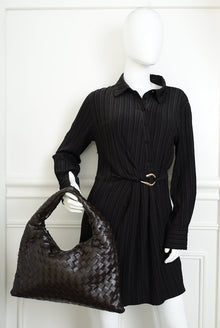 Bottega Veneta Fondant Intrecciato Hop Hobo Bag