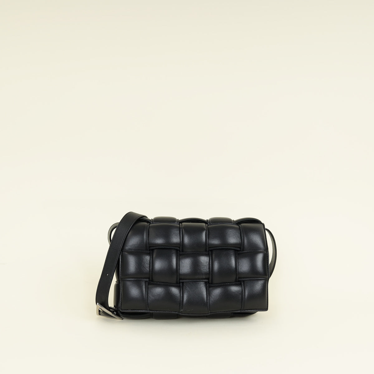 Bottega Veneta Black Padded Cassette Bag