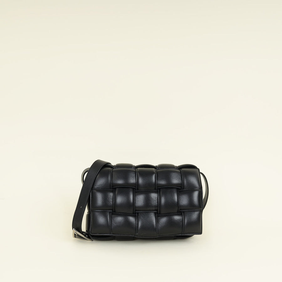 Bottega Veneta Black Padded Cassette Bag