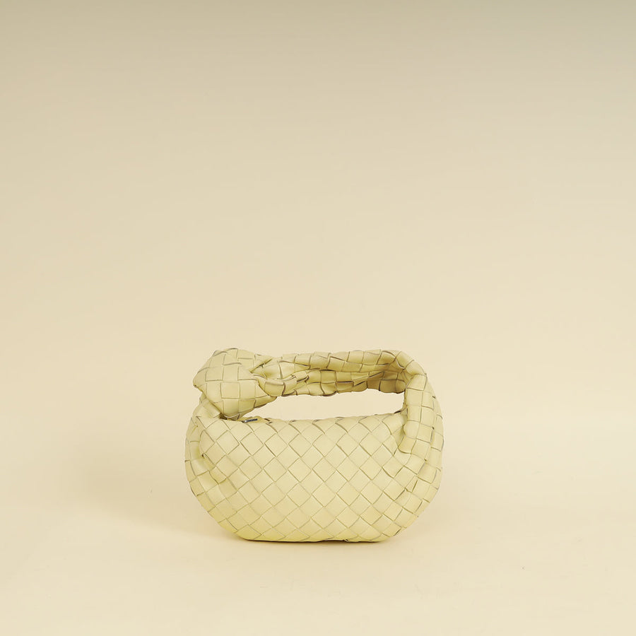 Bottega Veneta Yellow Butter Intrecciato Jodie Mini Bag