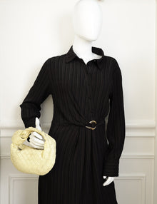 Bottega Veneta Yellow Butter Intrecciato Jodie Mini Bag