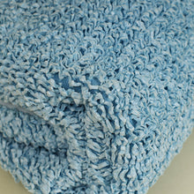 Bottega Veneta Light Blue Curly Raffia Mini Pouch Bag