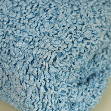 Bottega Veneta Light Blue Curly Raffia Mini Pouch Bag