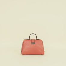 Bottega Veneta Coral Orange Mini Piazza Top Handle Bag