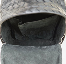 Bottega Veneta Black Intrecciato Backpack Bag