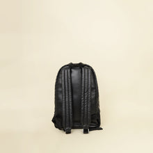Bottega Veneta Black Intrecciato Backpack Bag