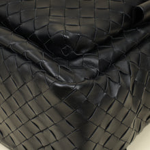 Bottega Veneta Black Intrecciato Backpack Bag