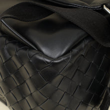 Bottega Veneta Black Intrecciato Backpack Bag