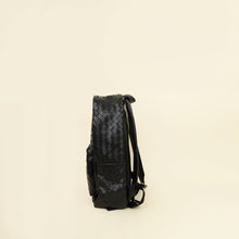 Bottega Veneta Black Intrecciato Backpack Bag