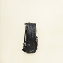 Bottega Veneta Black Intrecciato Backpack Bag