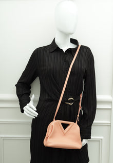 Bottega Veneta Peachy The Point Triangle Small Bag