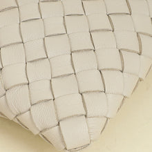 Bottega Veneta Ivory Intrecciato Zipped Pouch on Strap