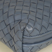 Bottega Veneta Bluish Grey Intrecciato Nappa Nodini Crossbody Bag