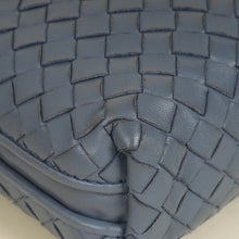 Bottega Veneta Bluish Grey Intrecciato Nappa Nodini Crossbody Bag
