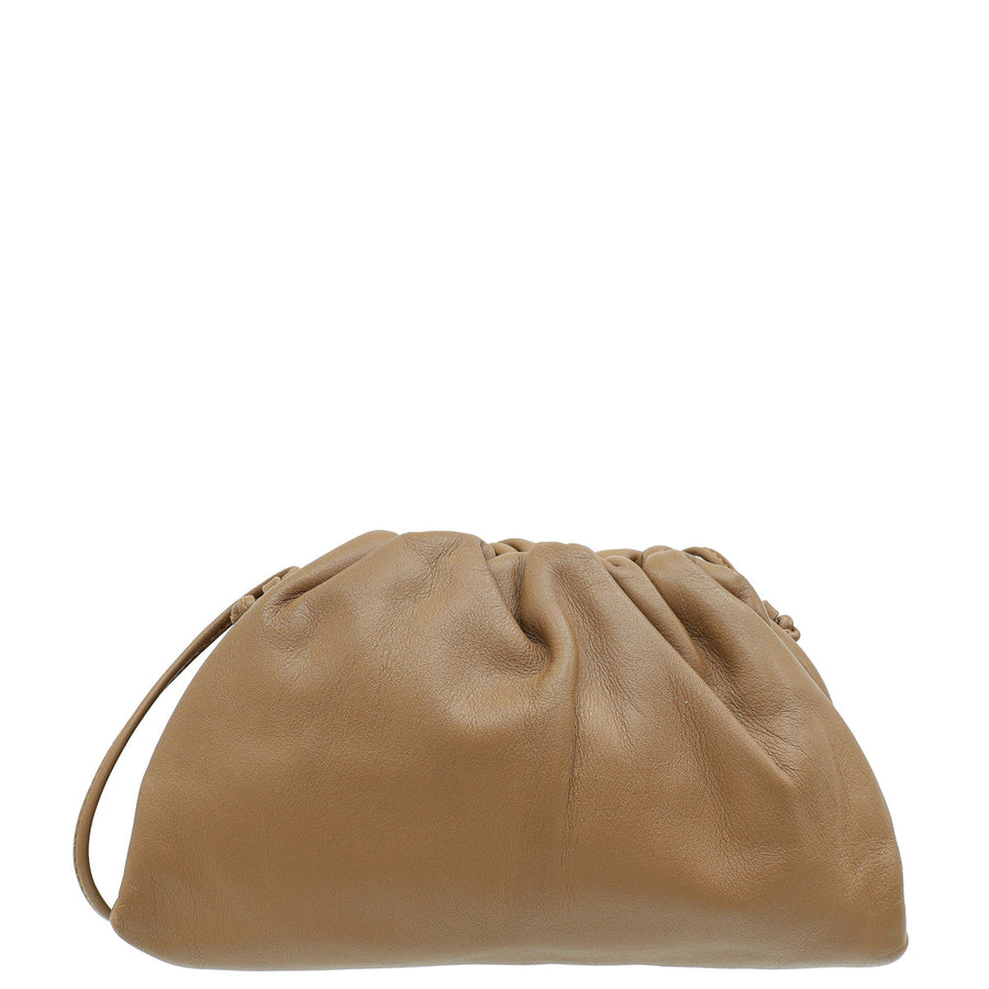 Bottega Veneta Caramel The Mini Pouch Bag