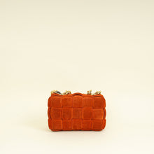 Bottega Veneta Orange Padded Chain Cassette Bag