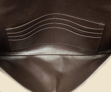 Bottega Veneta Fondant Brown Intrecciato Andiamo Clutch