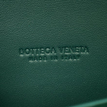 Bottega Veneta Metallic Emerald Intrecciato Andiamo Clutch